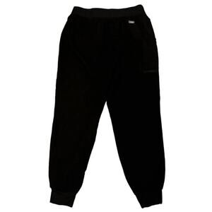FIGS Zamora Jogger Scrub Medium MP Black Pants Medical Mid Drawstring joggers